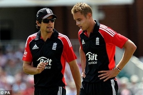 Cook wants Stuart Broad to play in ICC world T20 2016