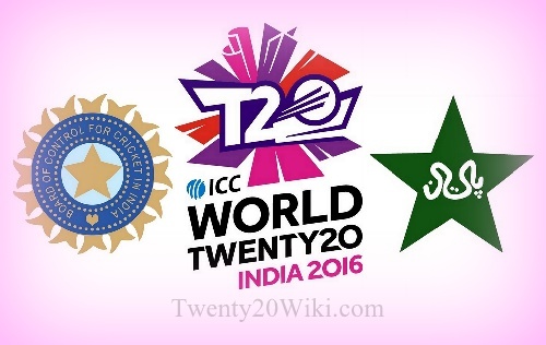 India to face Pakistan in 2016 world t20 on 19 March.