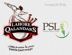 Lahore Qalandars Team Squad for PSL 2016.