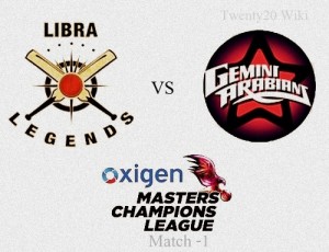 Libra Legends vs Gemini Arabians Live Streaming.