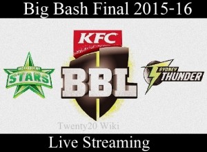 Melbourne Stars vs Sydney Thunder BBL-05 final live streaming.