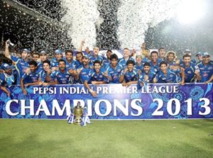 Mumbai Indians won ipl 2013.