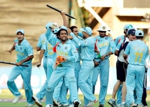 ICC World Twenty20 2007 Winning team India Squad.