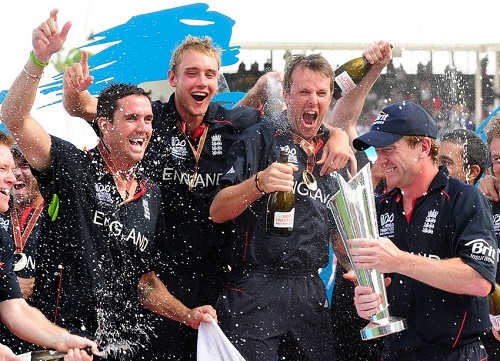 ICC World Twenty20 2010 Winning Team England Squad