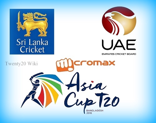 Sri Lanka vs UAE Live Streaming 2016 Asia Cup.
