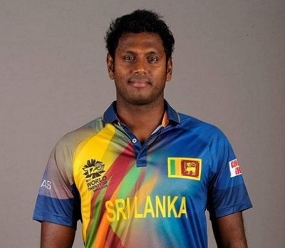 Angelo Mathews wearing world t20 2016 outfit.