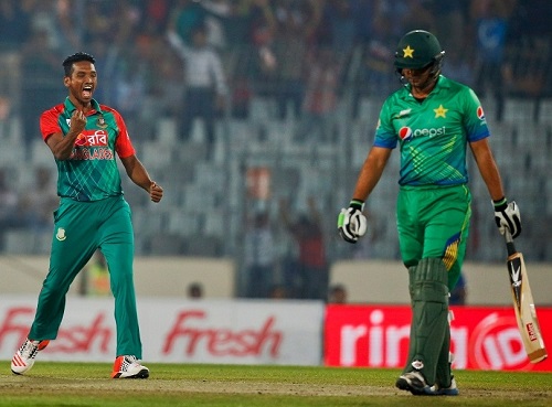 Bangladesh beat Pakistan to reach 2016 Asia Cup final.