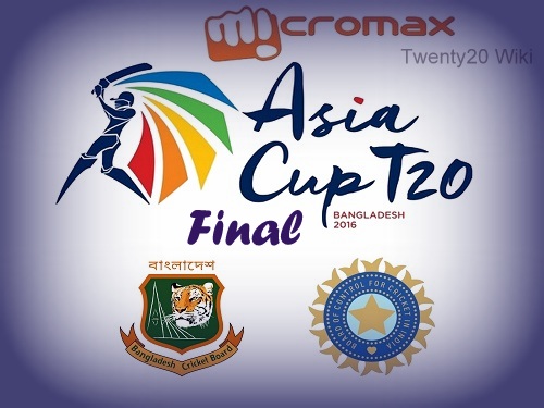 Complete guide to Ind vs Ban Asia Cup 2016 final.