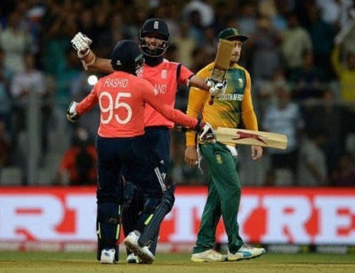 England chased highest wt20 score against South Africa