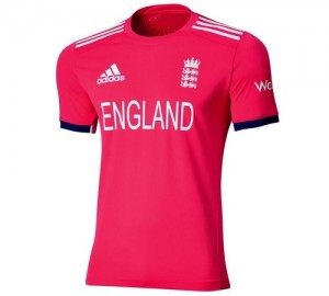 England team's new kit for 2016 ICC World T20.