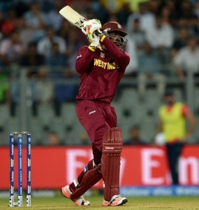 Gayle breaks McCullum's record of hitting most T20I sixes.
