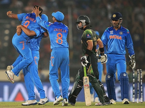 India beat Pakistan by 7 wickets in ICC world t20 2014.