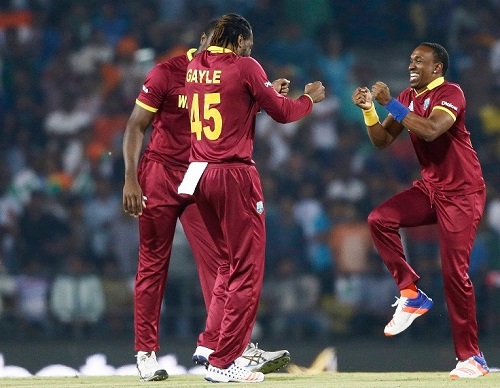 West Indies beat Africa to enter World T20 semi-final