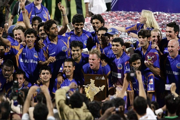 Rajasthan Royals won 2008 Indian Premier League