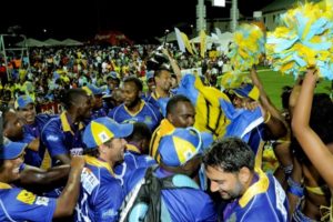 Barbados Tridents won 2014 CPLT20 championship.