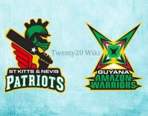 St Kitts Nevis Patriots vs Guyana Amazon Warriors Match-2 Preview.
