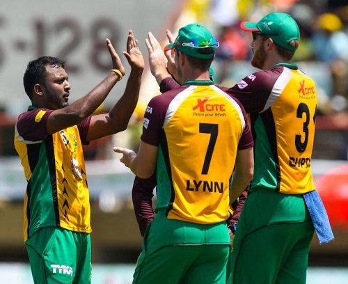 Guyana Amazon Warriors beat Jamaica to reach 2016 cpl final