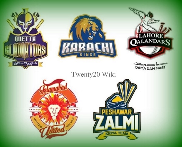 2020 Psl Teams Squads And Players Twenty20 Wiki