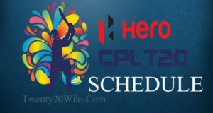 Caribbean Premier League 2022 Schedule, Fixtures, Matches