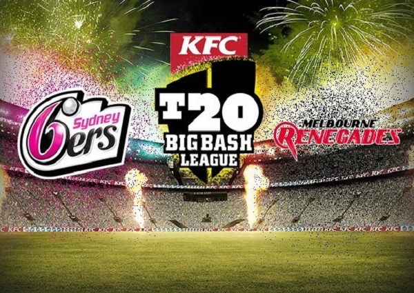 Sydney Sixers vs Melbourne Renegades Live Streaming