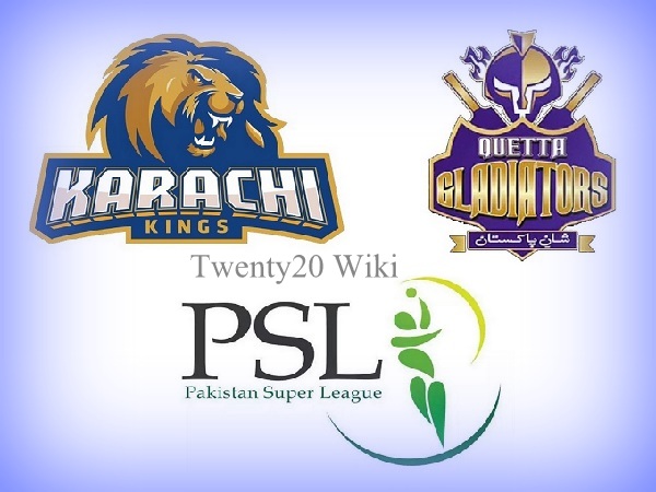 Karachi Kings vs Quetta Gladiators Live Streaming