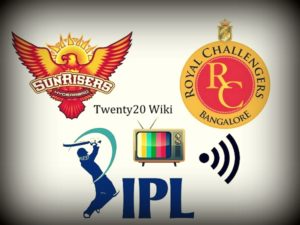 RCB vs SRH live streaming IPL