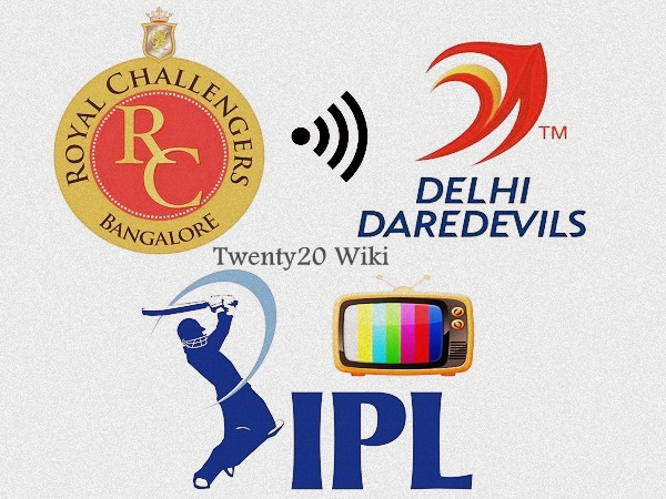 RCB vs Delhi Daredevils 5th Match IPL 2017 Live Streaming