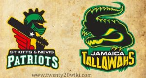 Jamaica Tallawahs vs St Kitts Nevis Patriots Live Streaming 26th match