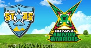 St. Lucia Stars vs Guyana Amazon Warriors Preview 12th Match 2017 CPL