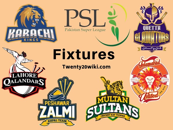 PSL 2019 Fixtures, Schedule, Matches, Time Table