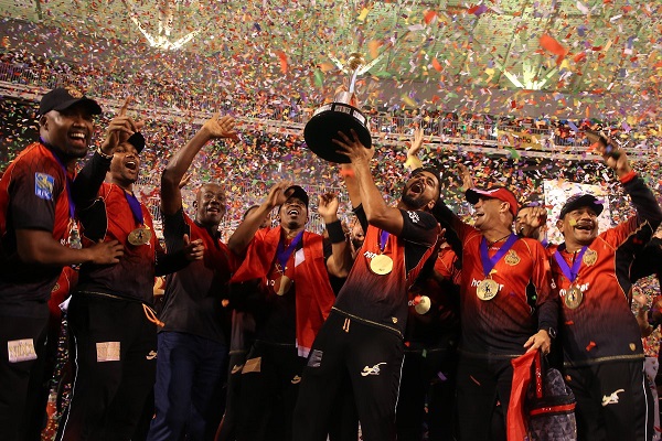 Trinbago Knight Riders won CPL T20 third time by defeating Guyana Amazon Warriors in CPL 2018 final