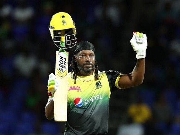 Gayle’s CPL 2019 hundred went into vain as SKNP chased record total