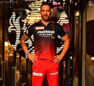 Faf du Plessis to captain Royal Challengers Bangalore in IPL 2022