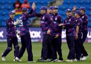 Scotland won by 42 runs against West Indies in ICC T20 world cup 2022