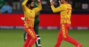 Zimbabwe shock Pakistan in ICC T20 World Cup Super-12s