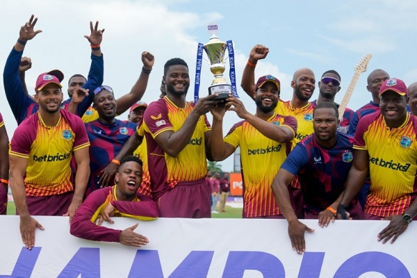 West Indies won T20I series against India in 2023