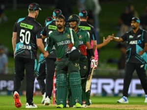 Bangladesh beat New Zealand in T20I in New Zealand 2023